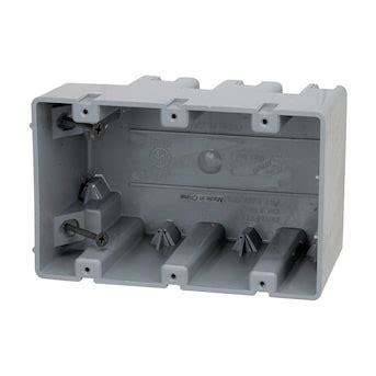 electric box for adjustable 3 bulb for fllor outdoor|Adjustable Electrical Boxes at Lowes.com.